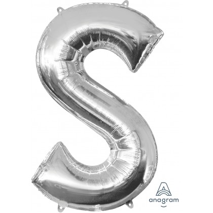 P50 35" (Silver) Letter S SuperShape™